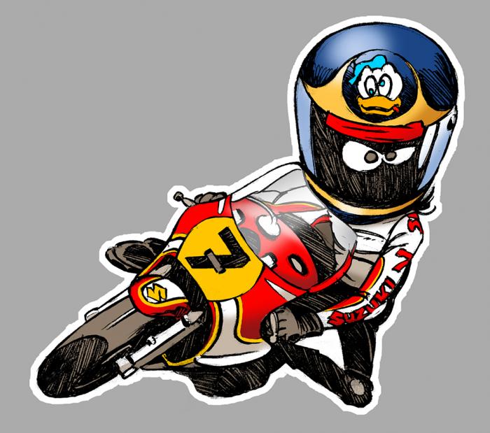 Sticker BARRY SHEENE  : Couleur Course