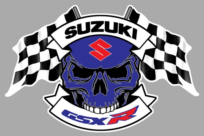 Sticker SUZUKI GSXR : Couleur Course