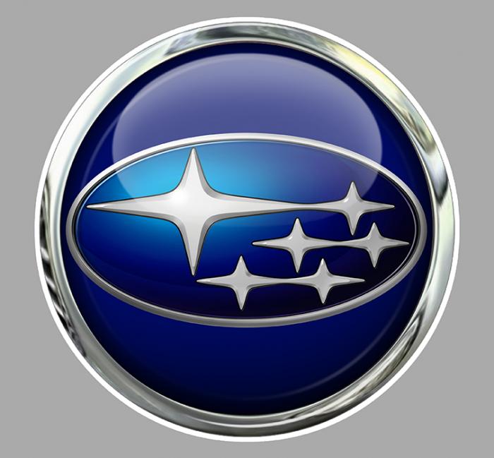 Sticker SUBARU : Couleur Course