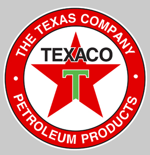 Sticker TEXACO TA003 : Couleur Course