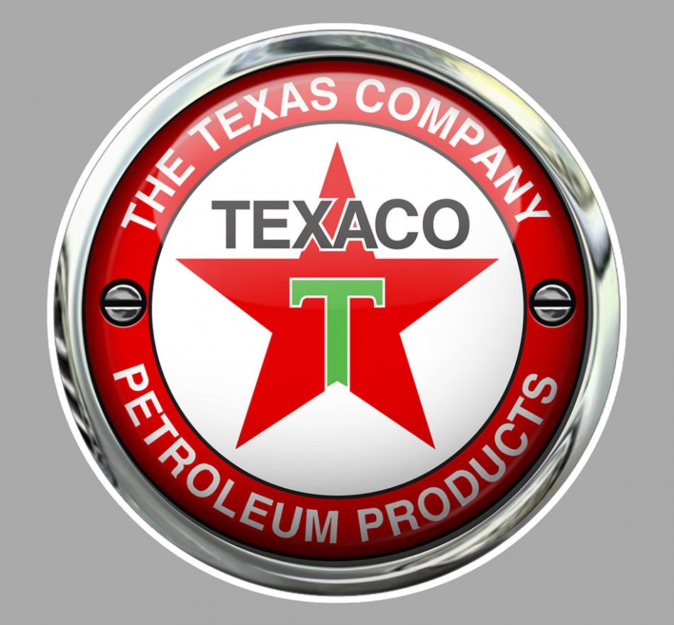 Sticker TEXACO TA093 : Couleur Course