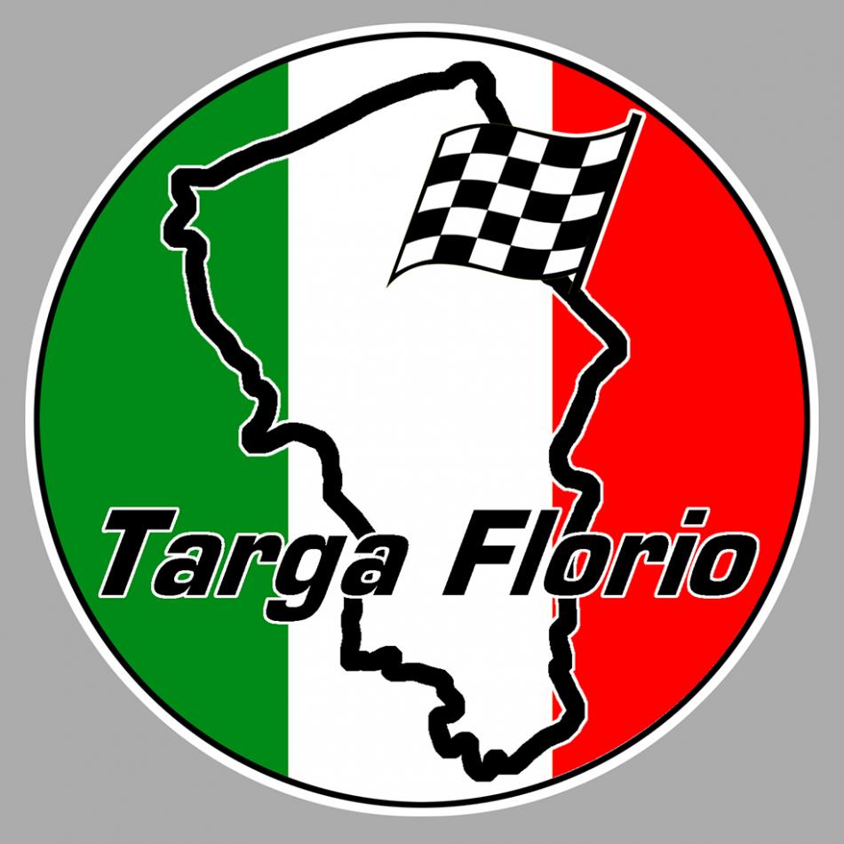 Sticker CIRCUIT TARGA FLORIO : Couleur Course