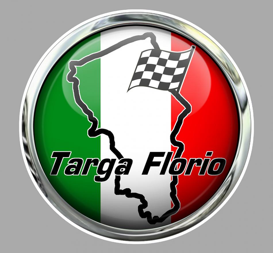 Sticker CIRCUIT TARGA FLORIO : Couleur Course