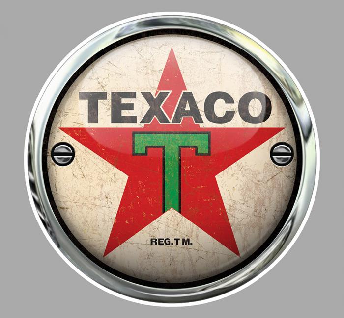 Sticker TEXACO : Couleur Course