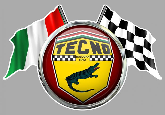 Sticker TECNO FORMULE 1 : Couleur Course