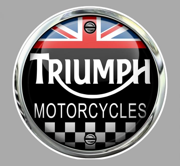 Sticker TRIUMPH : Couleur Course