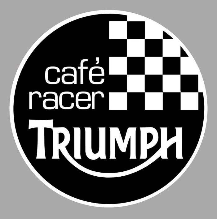 Sticker TRIUMPH : Couleur Course