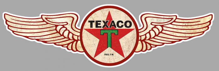 Sticker TEXACO : Couleur Course