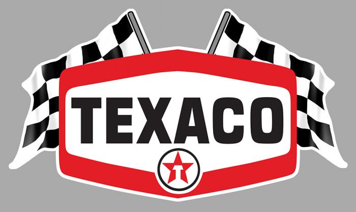 Sticker TEXACO : Couleur Course