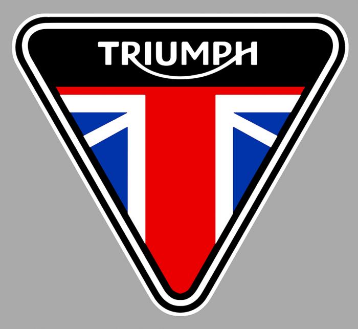 Sticker TRIUMPH : Couleur Course