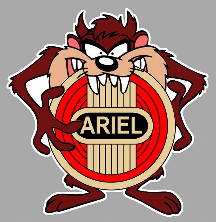 Sticker TAZ ARIEL : Couleur Course