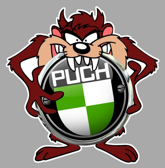 Sticker TAZ PUCH : Couleur Course