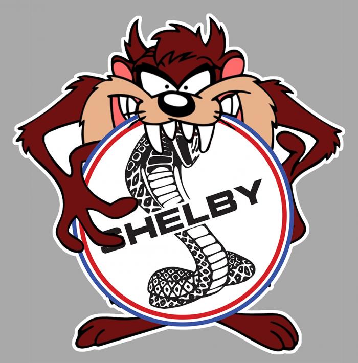 Sticker TAZ SHELBY COBRA : Couleur Course