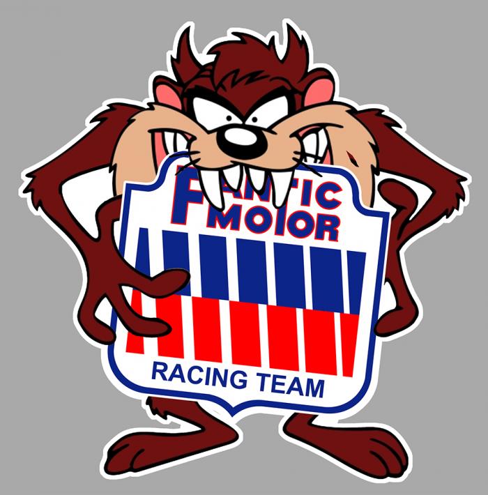 Sticker TAZ FANTIC MOTOR : Couleur Course