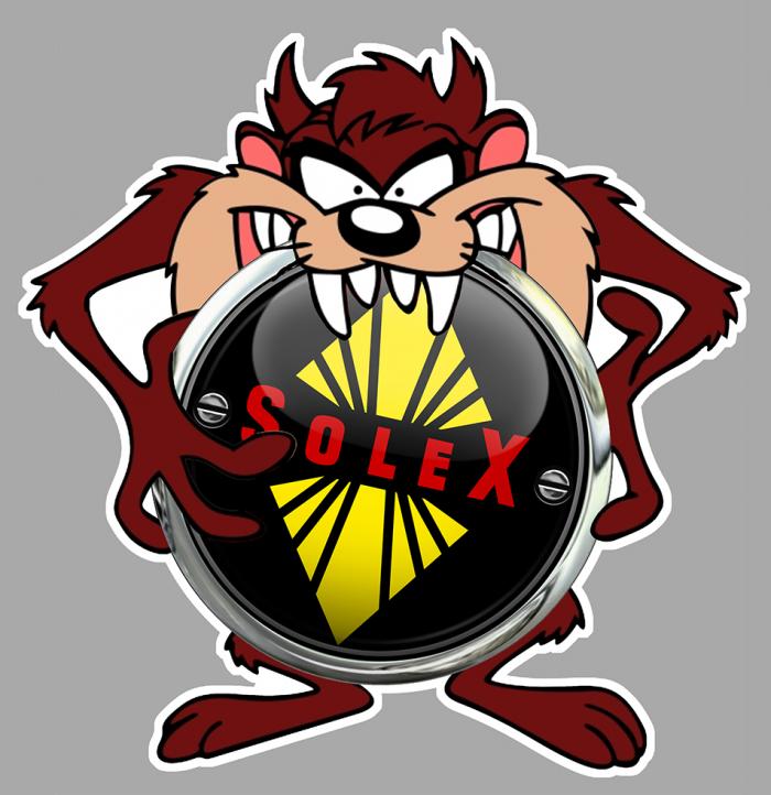 Sticker TAZ SOLEX : Couleur Course