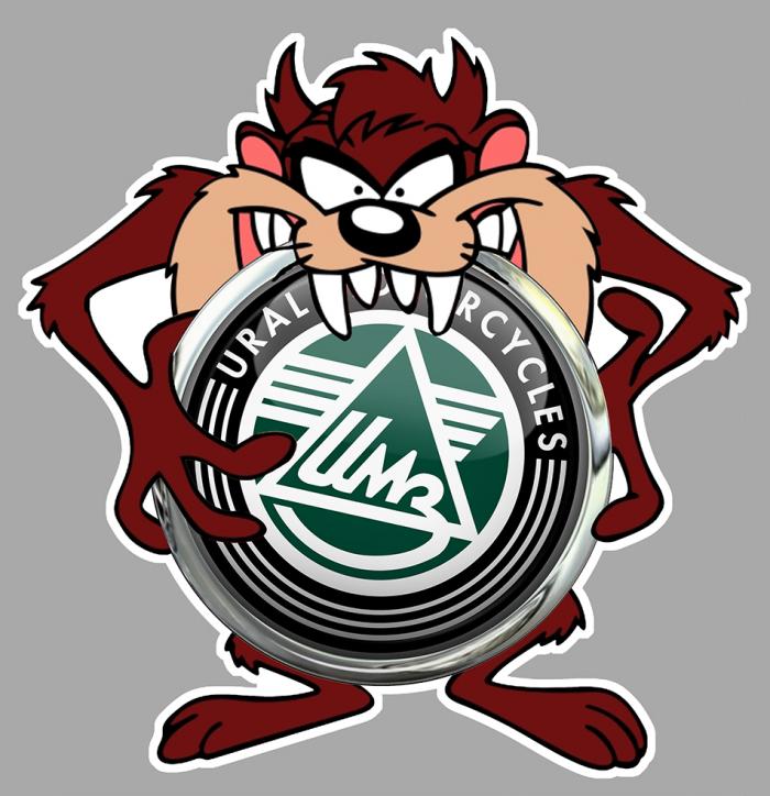 Sticker TAZ URAL : Couleur Course