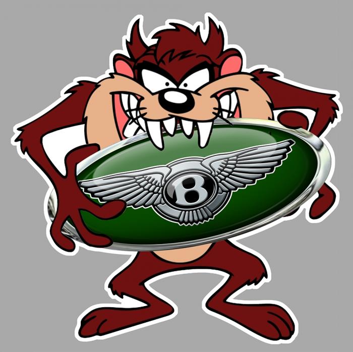 Sticker TAZ BENTLEY : Couleur Course