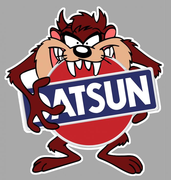 Sticker TAZ DATSUN NISSAN : Couleur Course