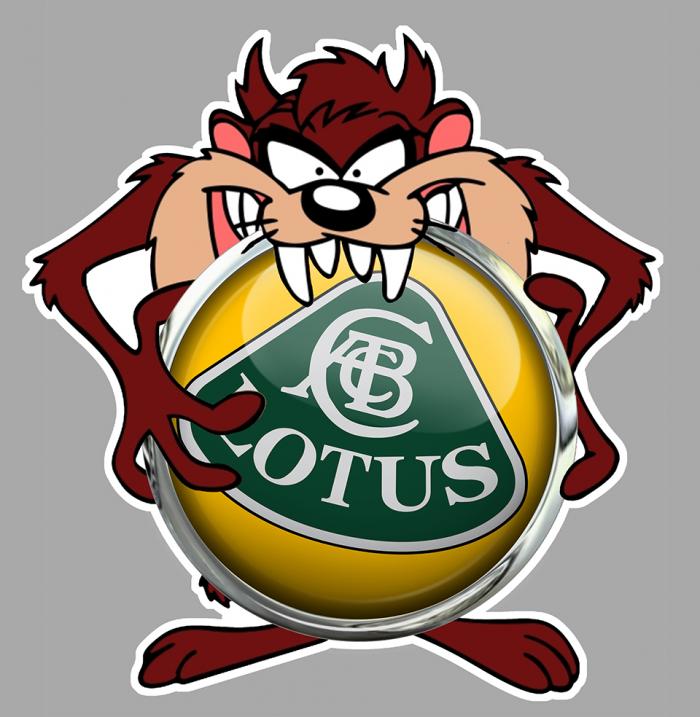 Sticker LOTUS TAZ : Couleur Course