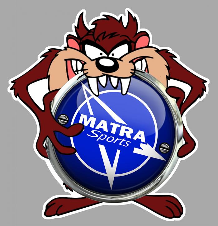 Sticker MATRA TAZ : Couleur Course