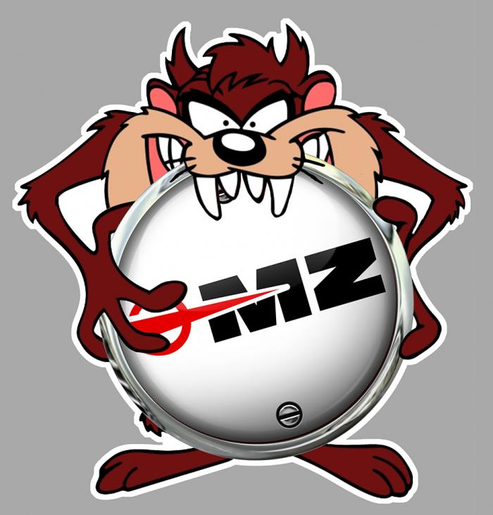 Sticker MZ TAZ : Couleur Course