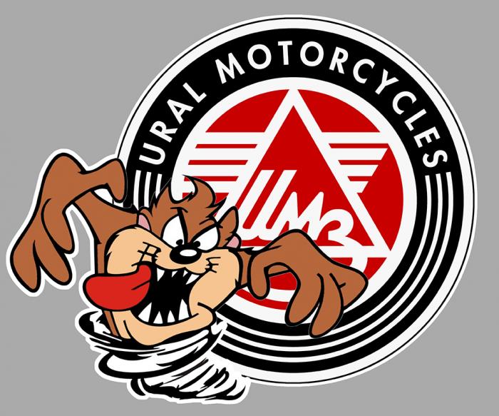 Sticker TAZ URAL : Couleur Course