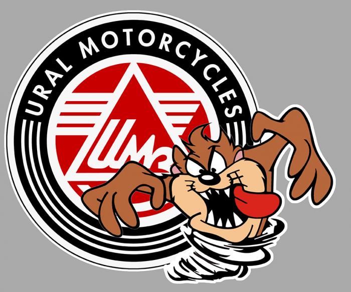 Sticker TAZ URAL : Couleur Course