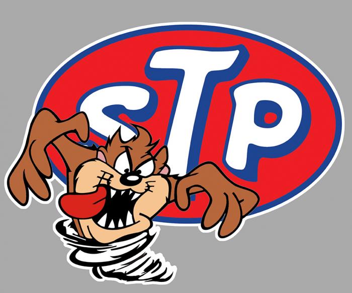 Sticker TAZ STP : Couleur Course