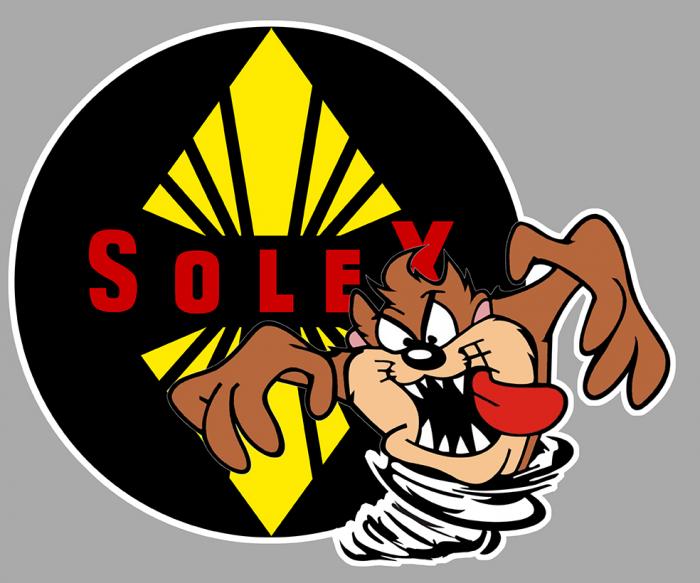 Sticker TAZ SOLEX : Couleur Course