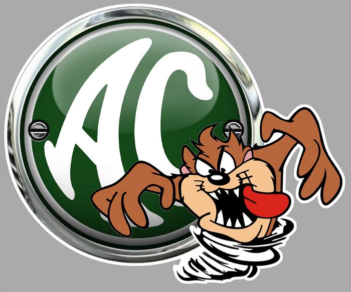 Sticker TAZ AC COBRA : Couleur Course