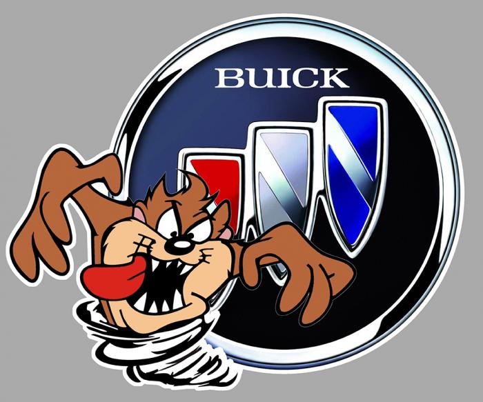 Sticker TAZ BUICK : Couleur Course