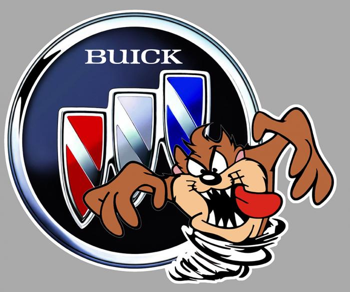 Sticker TAZ BUICK : Couleur Course