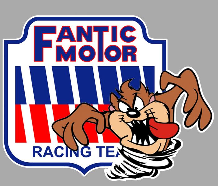 Sticker TAZ FANTIC MOTOR : Couleur Course