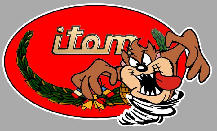 Sticker TAZ ITOM : Couleur Course