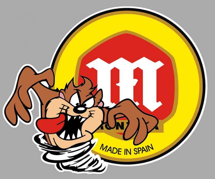 Sticker TAZ MONTESA : Couleur Course