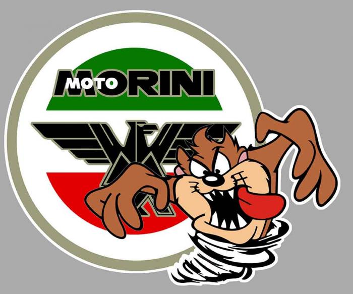 Sticker TAZ MORINI : Couleur Course