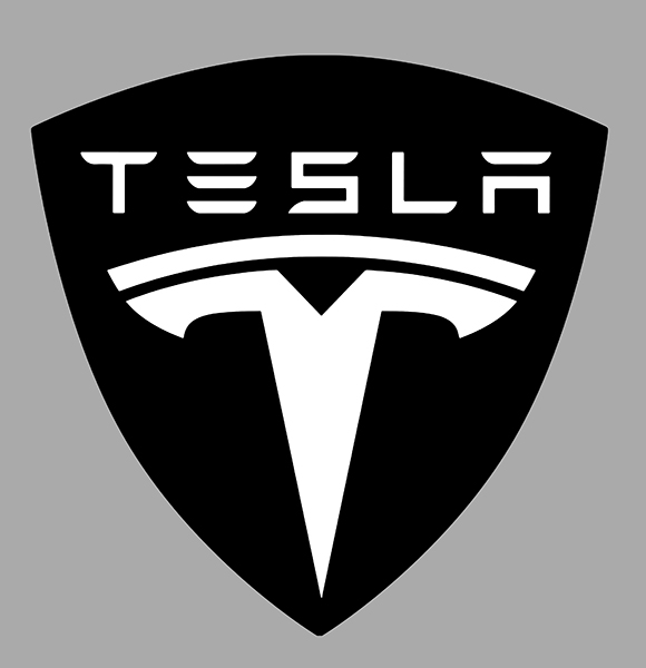 Sticker TESLA : Couleur Course