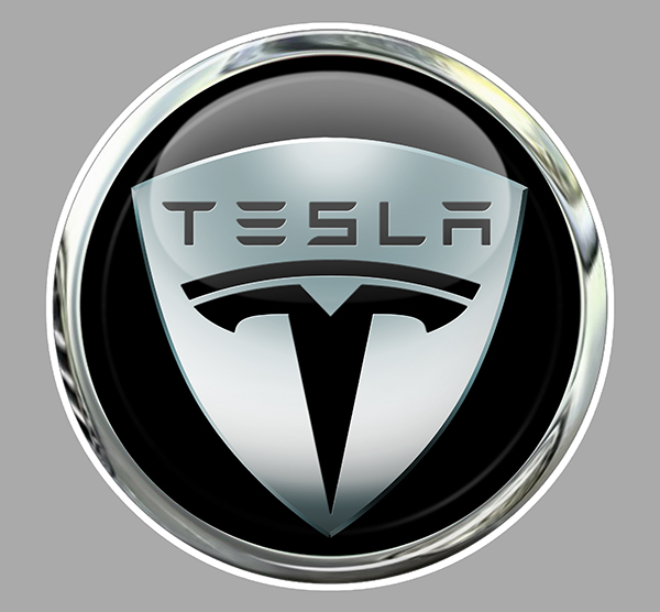 Sticker TESLA : Couleur Course