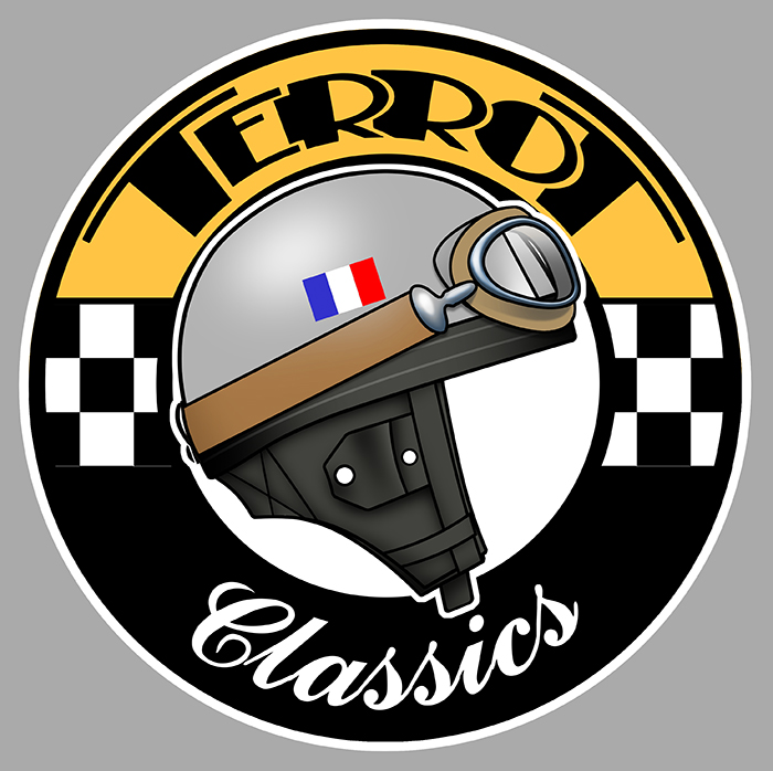 Sticker TERROT CLASSIC : Couleur Course