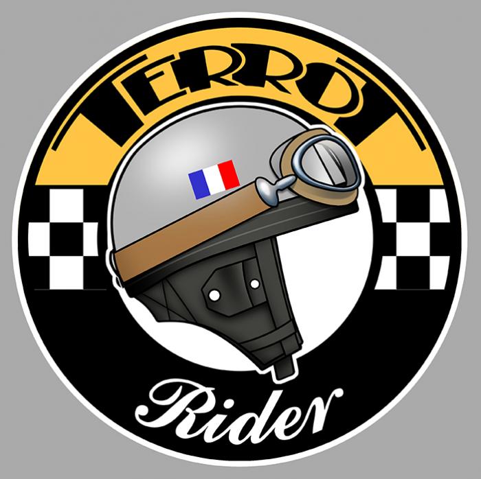 Sticker TERROT RIDER : Couleur Course