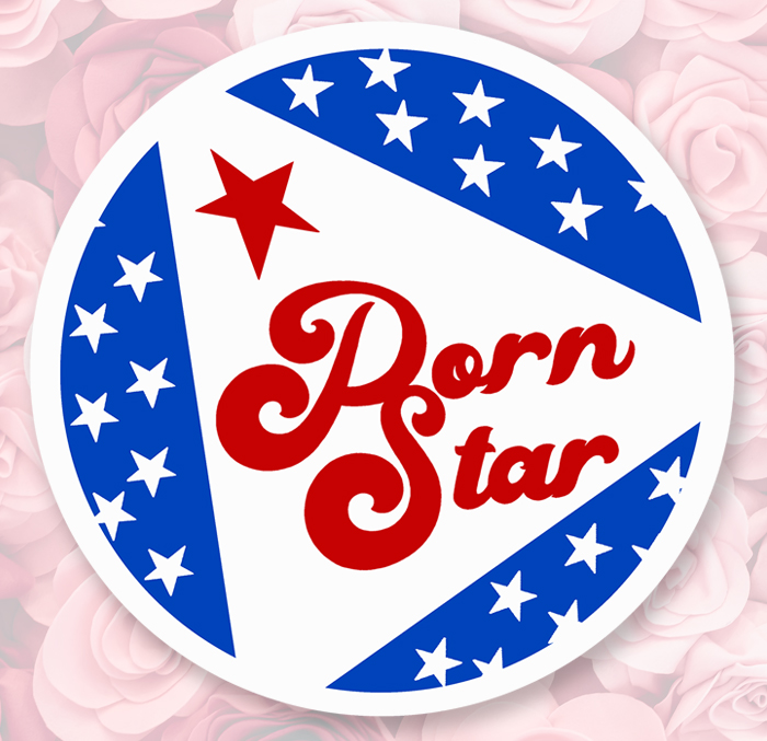 Sticker PORN STAR : Couleur Course