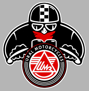 Sticker URAL  : Couleur Course