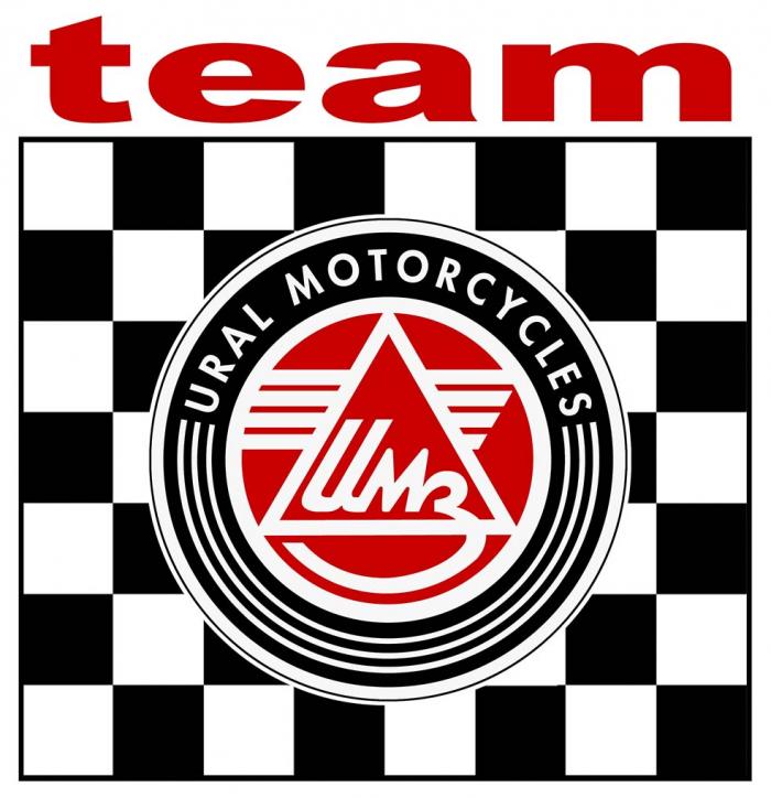 Sticker URAL TEAM : Couleur Course