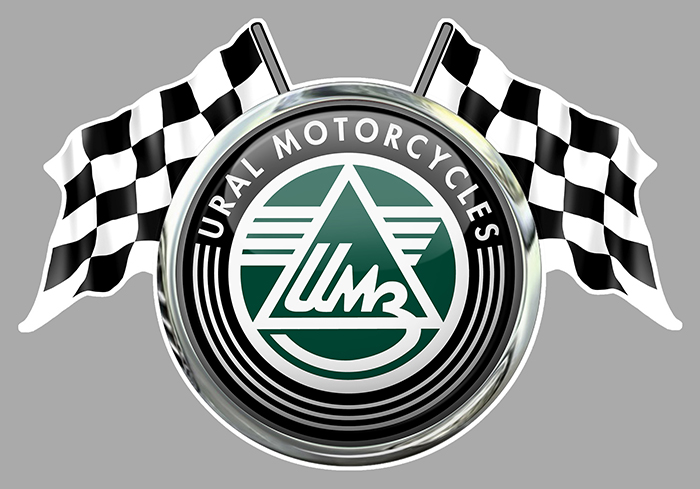 Sticker URAL : Couleur Course