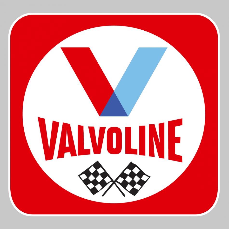 Sticker VALVOLINE VA002 : Couleur Course