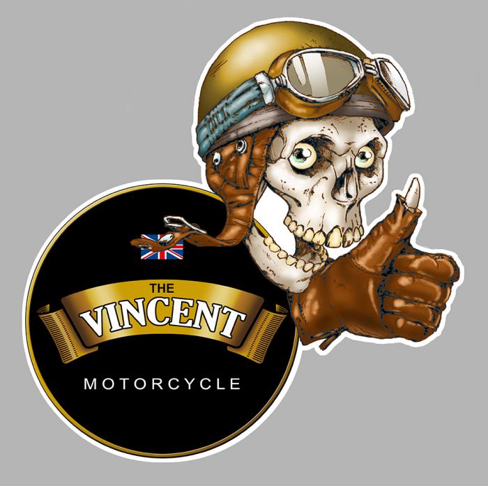 Sticker VINCENT : Couleur Course