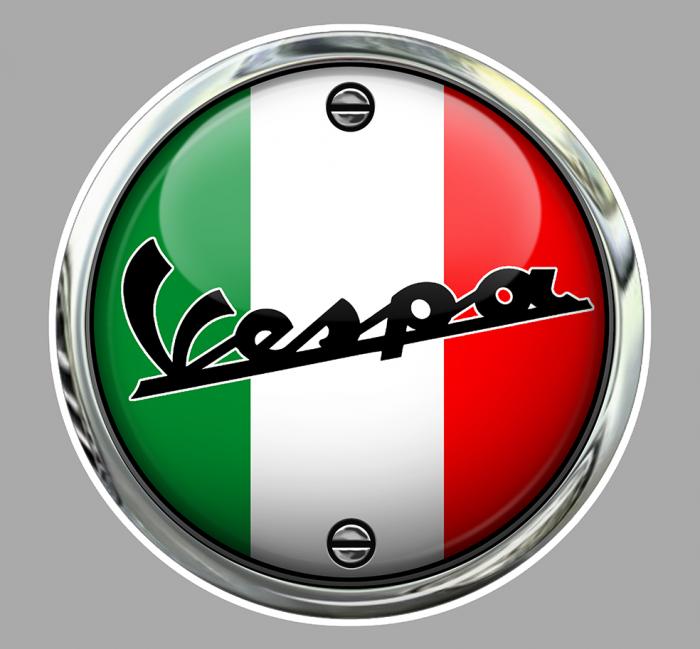 Sticker VESPA : Couleur Course