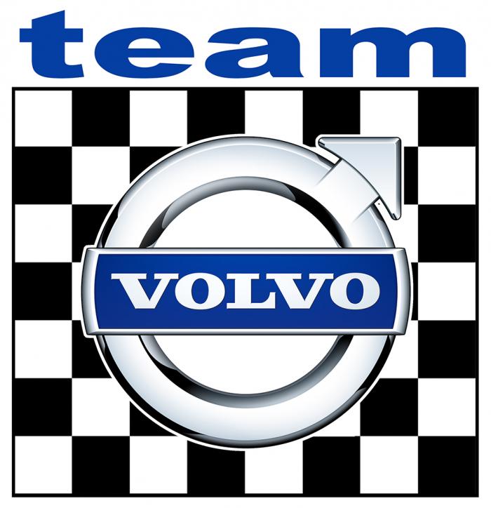 Sticker VOLVO TEAM : Couleur Course