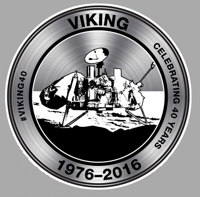 Sticker VIKING NASA APOLLO : Couleur Course