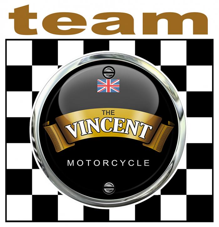 Sticker VINCENT TEAM : Couleur Course